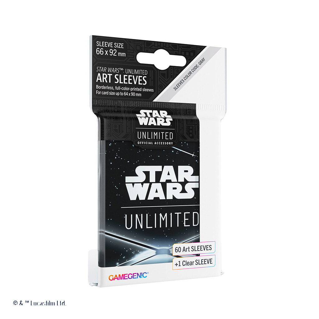 Карточная обложка Star Wars Unlimited Art Sleeves черного цвета 1890₽