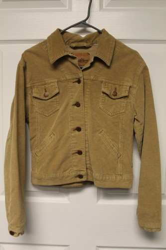 Levis Brown Corduroy Button-Up Trucker 