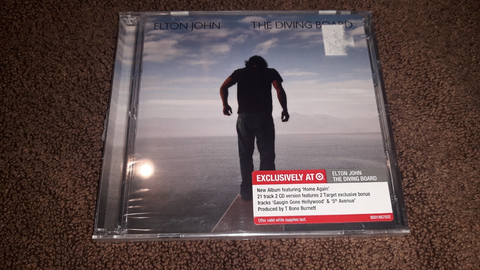 Elton John The Diving Board Deluxe Limited Edition 6 Bonus Tracks 2cd