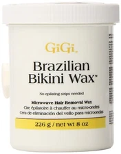 gigi brazilian bikini wax microwave formula 8 oz.