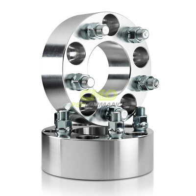 5X100 TO 5X114.3 CONVERSION WHEEL SPACER ADAPTERS 12X1.25 2 INCH 50MM For Subaru