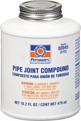 80045-12PK Pipe Joint Compound - 16 Oz. Bottle, (Pack of 12)