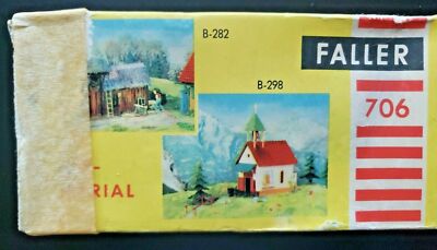 Vintage Faller 706 Decko Material Schottergrau NOS Germany U45