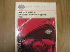 Harley Davidson Service Manual 1985 FX