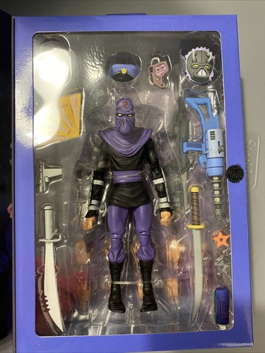NECA TMNT Teenage Mutant Ninja Turtles Cartoon Ultimate Foot Soldier - Picture 2 of 3