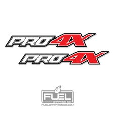 For Nissan Titan PRO-4X Pickup Premium Vinyl Decal 2-pack - 20" x 3.2"