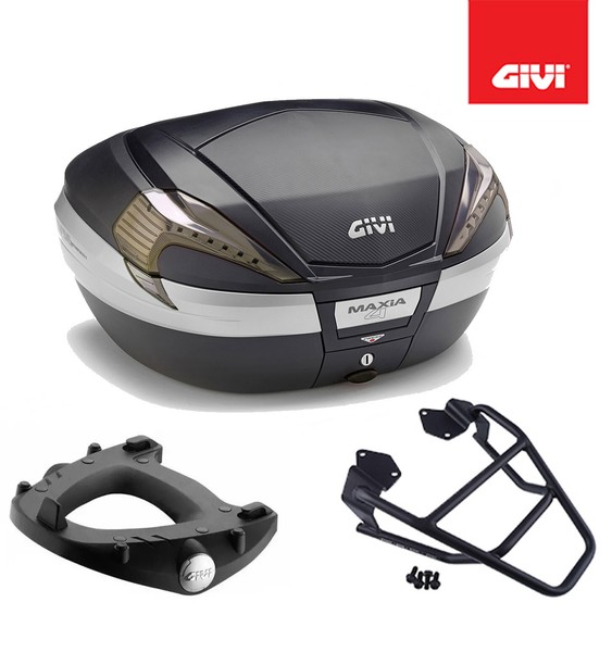 Givi Koffer Kit Schwarz V56NNT + Yamaha Tracer 900 2018 2019 2020-image