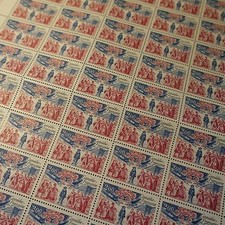 FEUILLE SHEET TIMBRE COMÉDIE FRANÇAISE N°2106 x50 1980 NEUF ** LUXE MNH