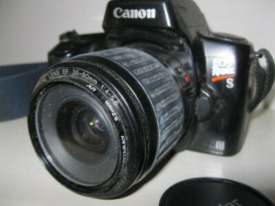 Appareil Photo Canon EOS Rebel S Argentique 35 Mm – Avec Flash Intégré (occasion)