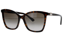 NEW JIMMY CHOO ALI/S 086HA TORTOISE BROWN GRADIENT AUTHENTIC SUNGLASSES 56-17 MM