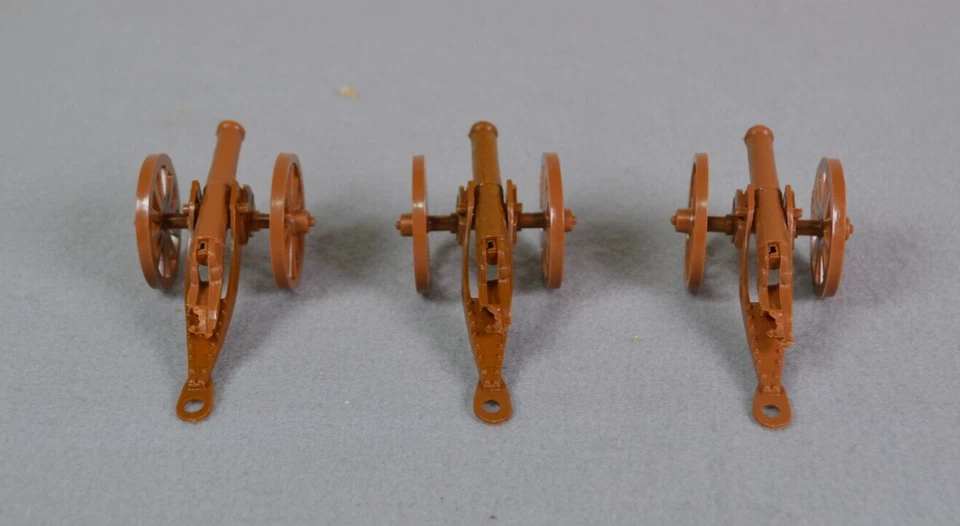 Cañones de la Guerra Civil Marx 54 mm bronceados Foto 4 de 4