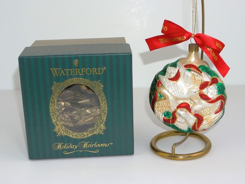 WATERFORD HOLIDAY HEIRLOOMS FOUR CALLING BIRDS 12 DAYS OF CHRISTMAS ...