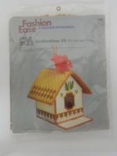Vintage 1981 Columbia-Minerva Fashion Ease Kit "Bird House" Made in USA