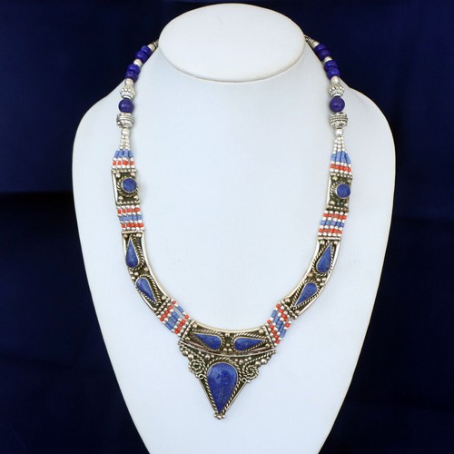 Collier Ethnique Style Asie - Occasion - Bijou Artisanal Unique