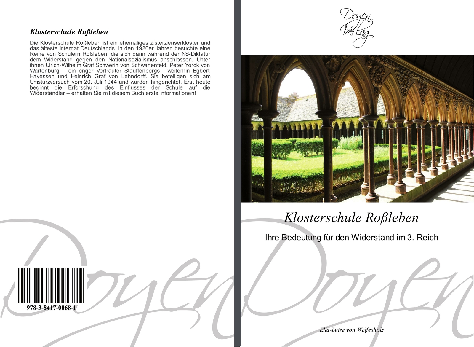 Klosterschule Roßleben | Buch | 9783841700681 - Welfesholz, Ella-Luise von