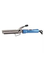 USED Hot Tools Blue Ice Titanium 3 Barrel Wave HTBL1175 - FAST Shipping