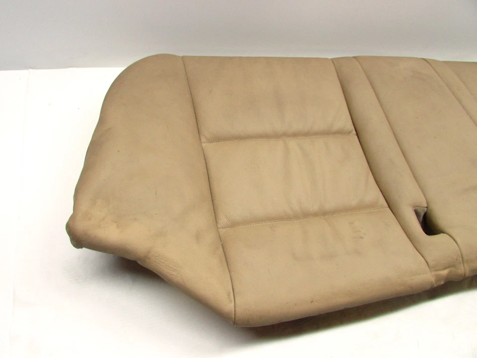 BMW 525XI 2006 asiento trasero banco inferior cuero tostado OEM 04 05 06 07 08 09 10 Foto 3 de 4