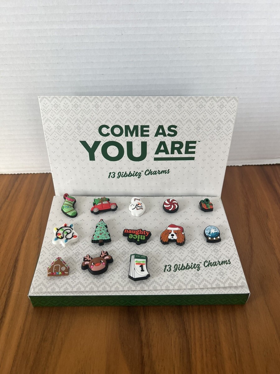 Crocs Jibbitz Winter Holidays Collection Boxed Charms Set Of 13 Advent  Calendar