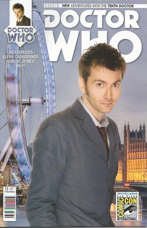 DOCTOR WHO 10th Doctor SAN DIEGO (2015) #13 - Back Issue (S)