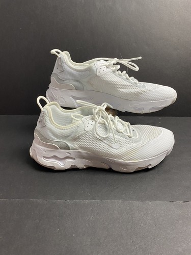 Nike React Live White Pure Platinum (GS) 6.5Y CW1622-101 Box Used - Picture 2 of 12