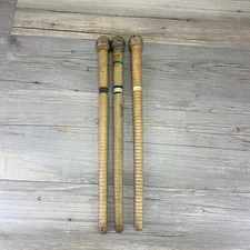 Vintage 15” Weaving Bobbins-Lot Of 3