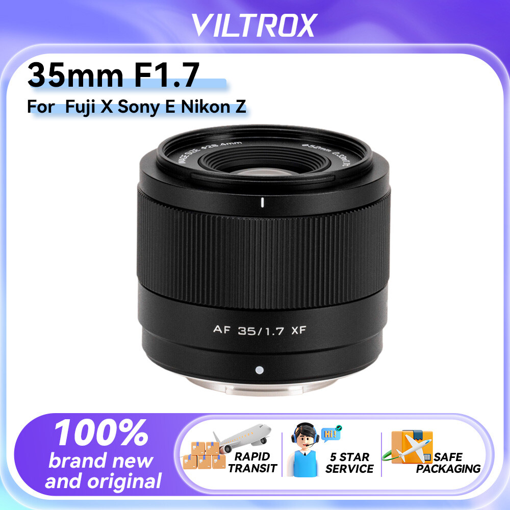 Viltrox 35mm APS-C Auto Focus Lens For Fujifilm Fuji X Sony E