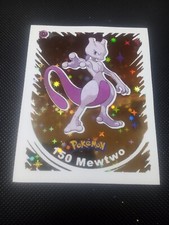 Adesivo POKEMON Prizma 2022 #150 Mewtwo Gold Star Holo Perù classificabile