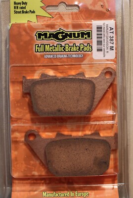 MAGNUM MATALLIC BRAKE PADS AT387M:   EQUIVLENT TO EBC FA387  PADS