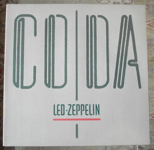 LED ZEPPELIN - Coda UK 1st Press 1982 Excellent