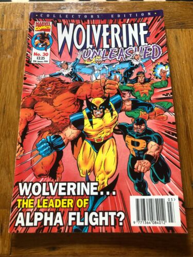 Wolverine Unleashed Vol.1 # 30 - 20th January 1999  - UK Printing - Afbeelding 1 van 2