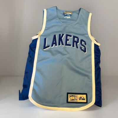 Vintage Majestic Los Angeles Lakers Jersey Men's Size S Basketball Blue USA 