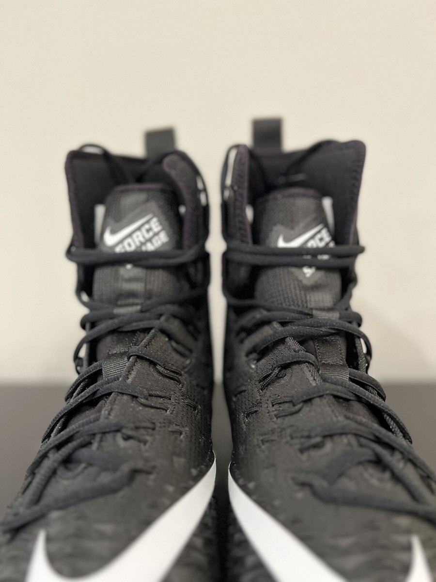 Size 12.5 Nike Force Savage Elite TD PROMO Football Cleats Black AJ6603-005 Nike Force Savage Elite TD Football Cleats Black AJ6603-005  main image 3