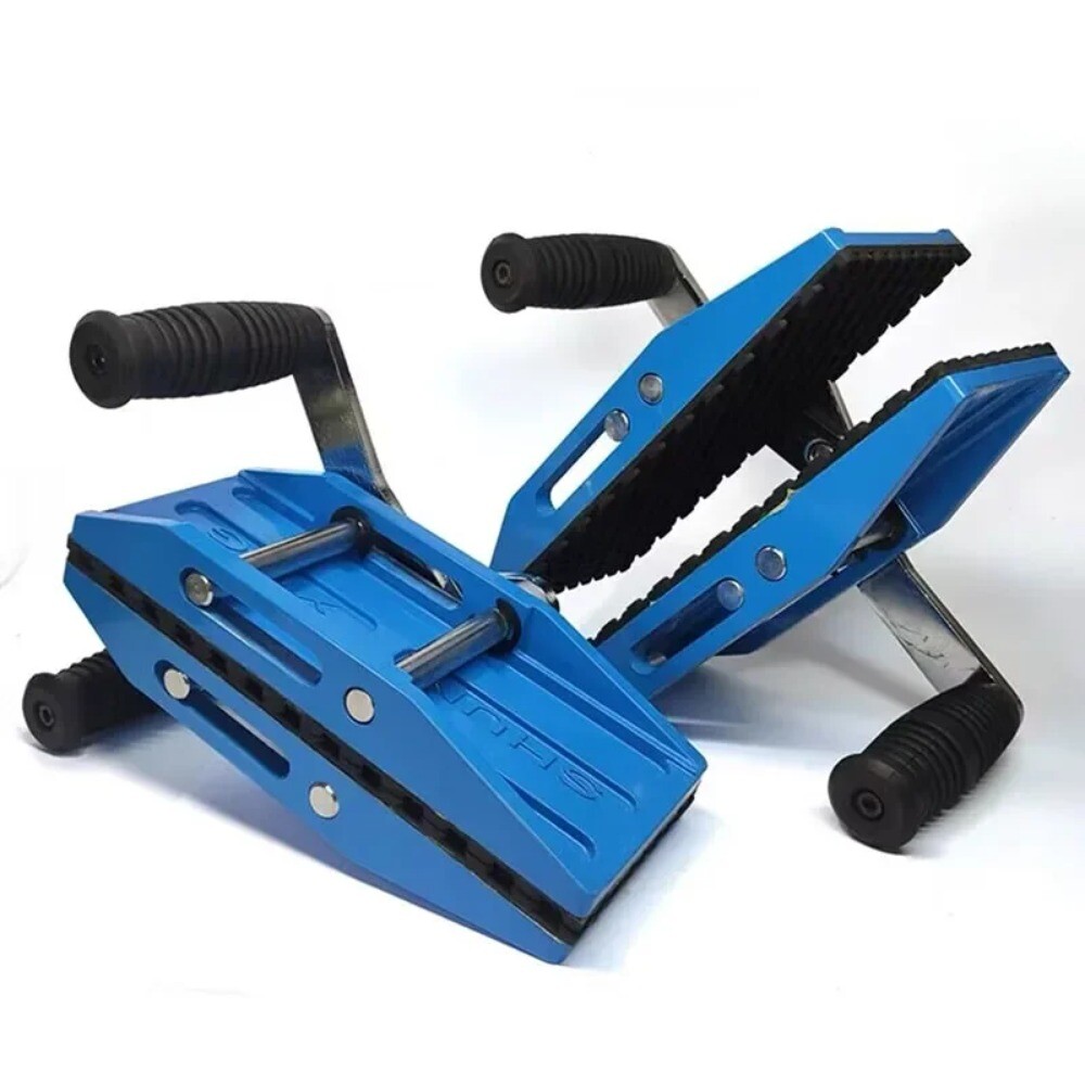 Rubber Lined Stone Jig for Safe Handling of Glass Metal Granite Heavy Loads