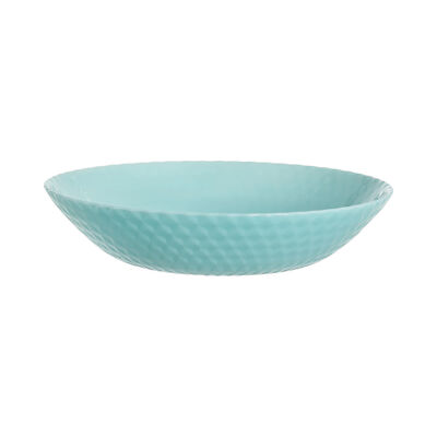 Suppenteller Tiefteller 20 cm Essteller Luminarc Geometriches Muster Türkis