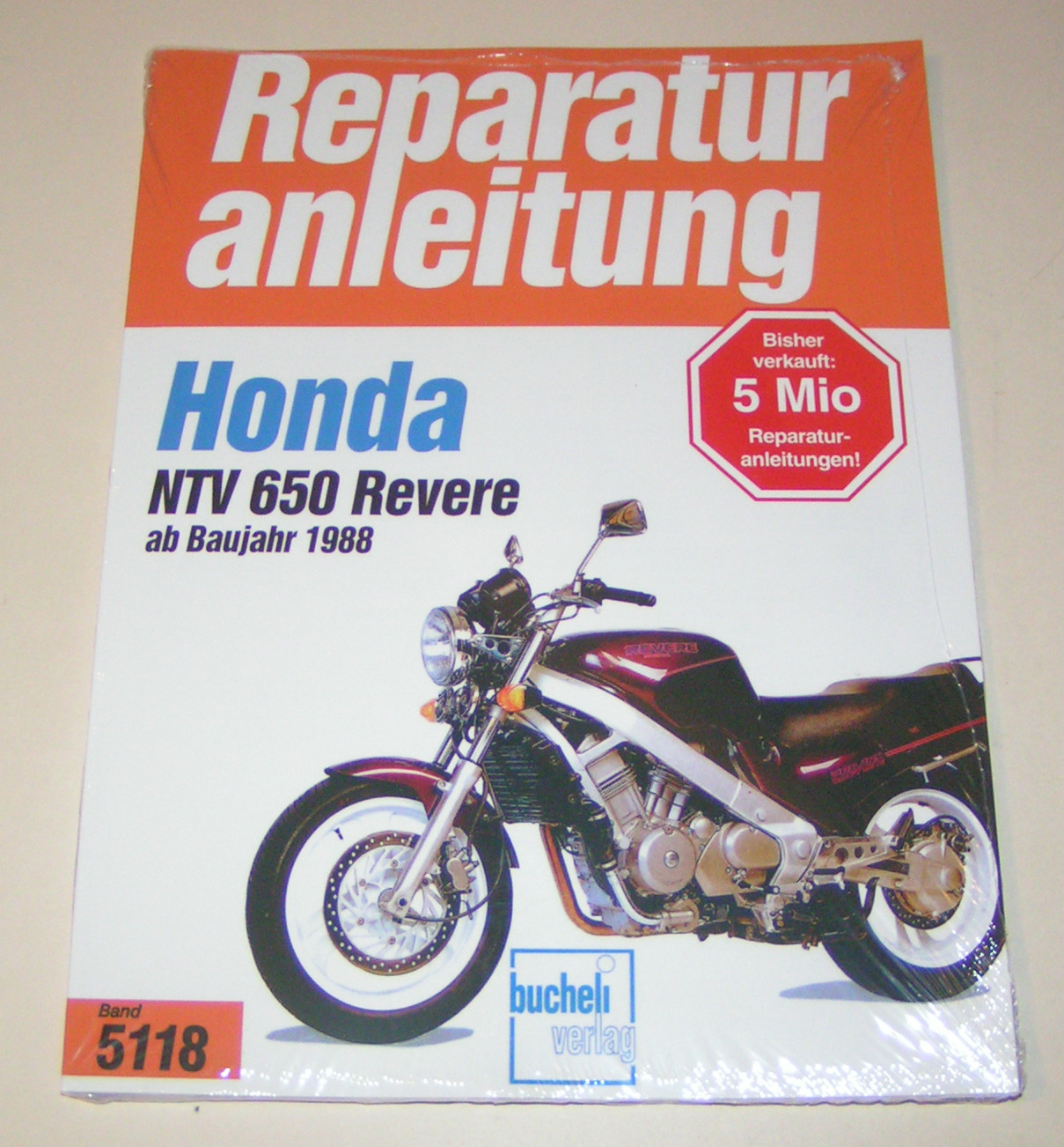 Repair Manual Honda NTV 650 Revere - From Year 1988