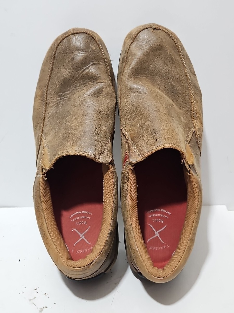 Twisted X Men\'s Original Slip On Driving Moccsins Moc Driver MDMS001 Size 13W Twisted X | Shoes | Twisted X Mens Original Slip On Driving  main image 3