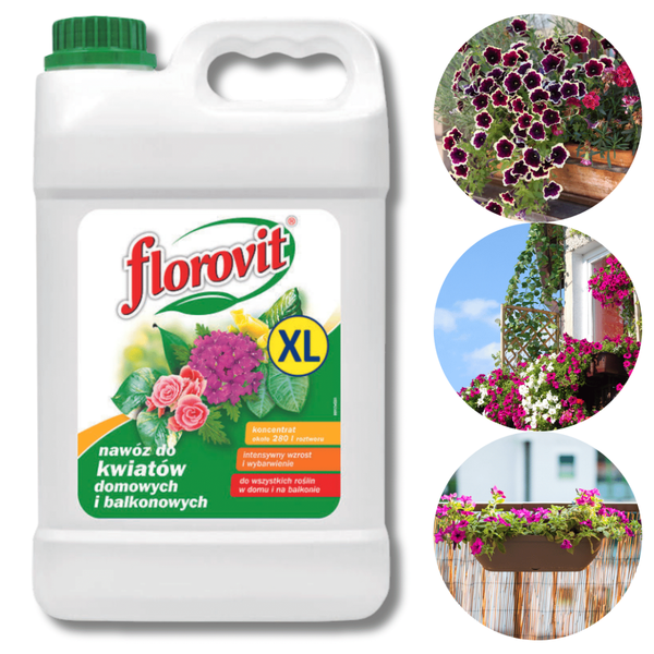 FlüSsigdüNger FüR Zimmer Und Balkon Pflanzen Zierpflanzen DüNger Blumen Npk 2,5L-image