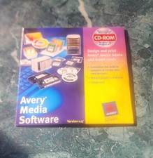 Avery Media Software for Windows 2K/XP/98 CD-ROM   DVD Label Maker