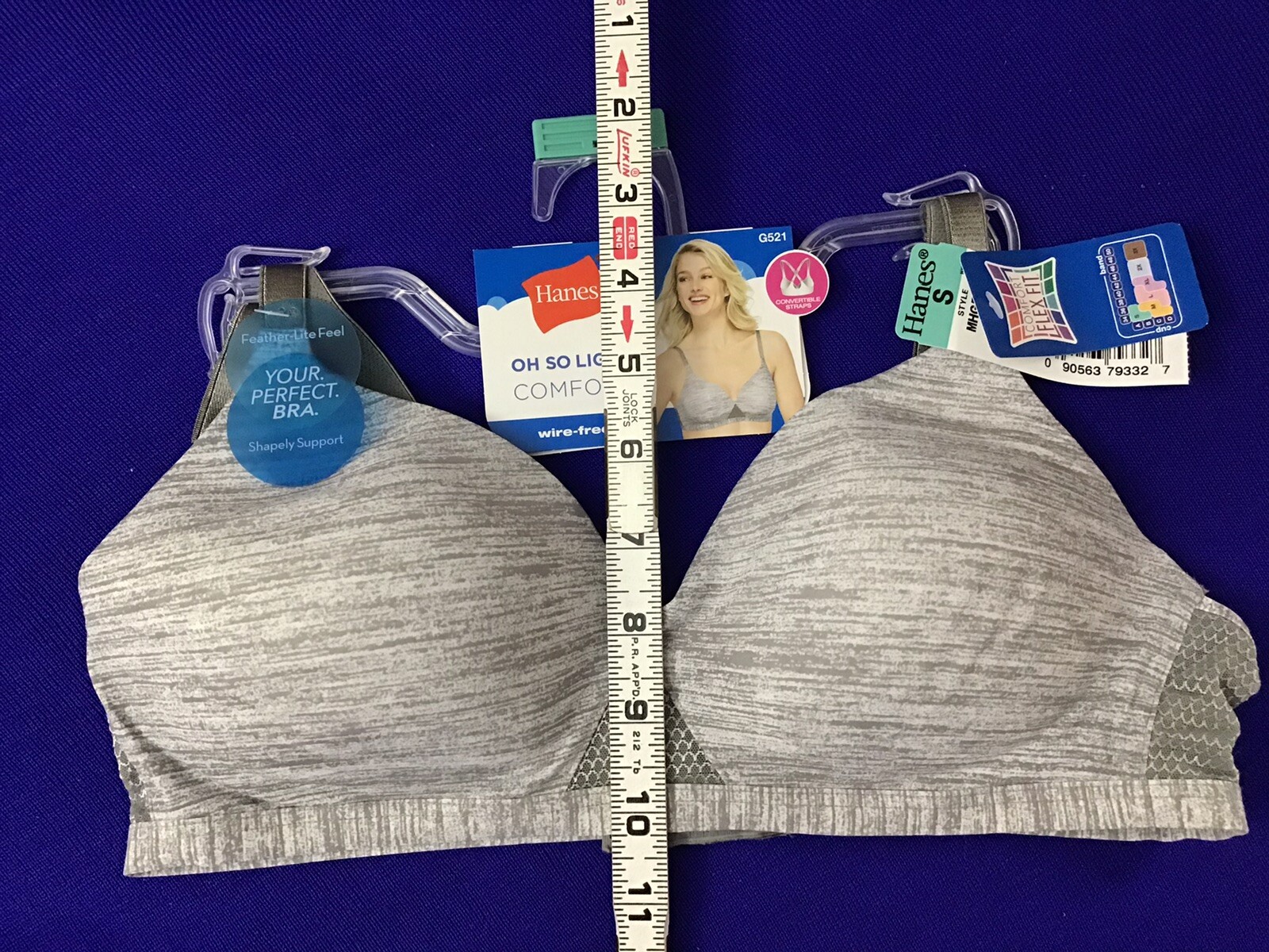 New Hanes Bra G521 Soft Padded Full Cover Small, Light, Comfort