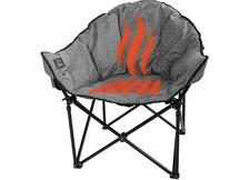 KUMA 892-KM-LBBTHCH-HG Lazy Bear Blue Tooth Heated Chair; Heather Grey