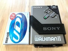 SONY WM-2 WM-II WALKMAN Portable Cassette Player Silver Working Confirmed