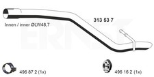 ERNST Abgasrohr 313537 für FORD FOCUS MAX DM2 2 Flexifuel