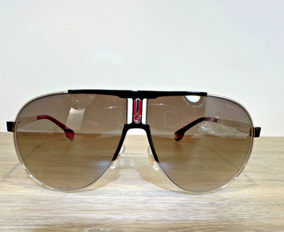 New Safilo Carrera Grey Pilot Sunglasses CARRERA 1005/S 02M2/HA 66-09-140
