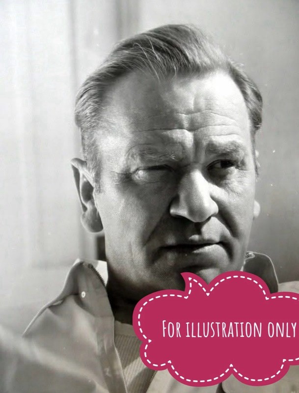 WALLACE BEERY AA-Award Winning , autographed signed album page. Rare!