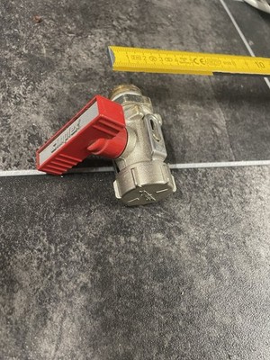 SIMPLEX KFE- Kugelhahn DN15 1/2''  Füllhahn für Heizung mit Schlauchverschraubung
