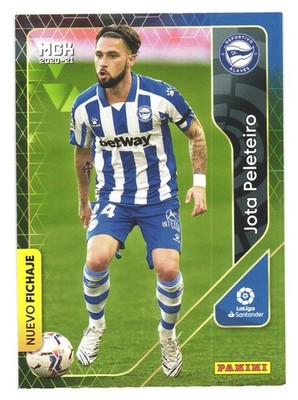2020-21 Panini MGK Mega Cracks La Liga Deportivo Alaves Jota Peleteiro