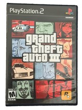 Grand Theft Auto III, 2001, PS2 Playstation 2 - CIB With Manual/Map