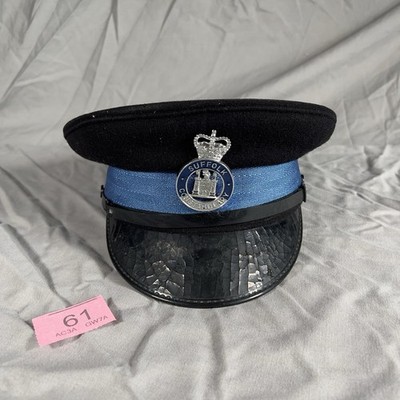 Ex Polizei Mütze Schirmmütze Suffolk Constabulary Abzeichen TV Film Requisite Kostüm