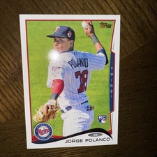 2014 Topps Update Series - Jorge Polanco #US-237 Throwing (RC)