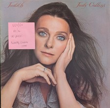 Judy Collins "Judith" Vinyl Record LP VG+/G+ K52019 1975